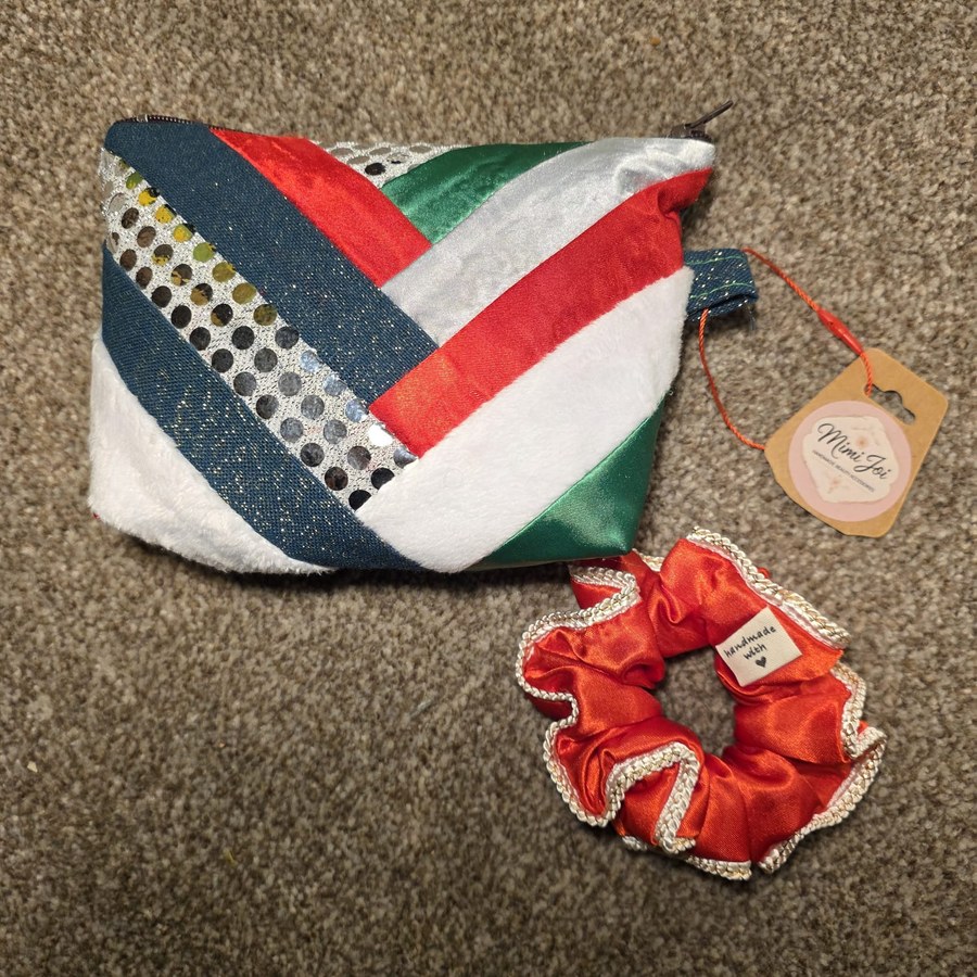 Real handmade Mimi Joi products, Jamaican print set