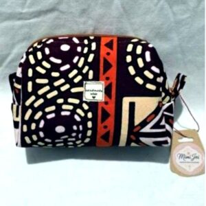 Burgundy & Plum Makeup Bag